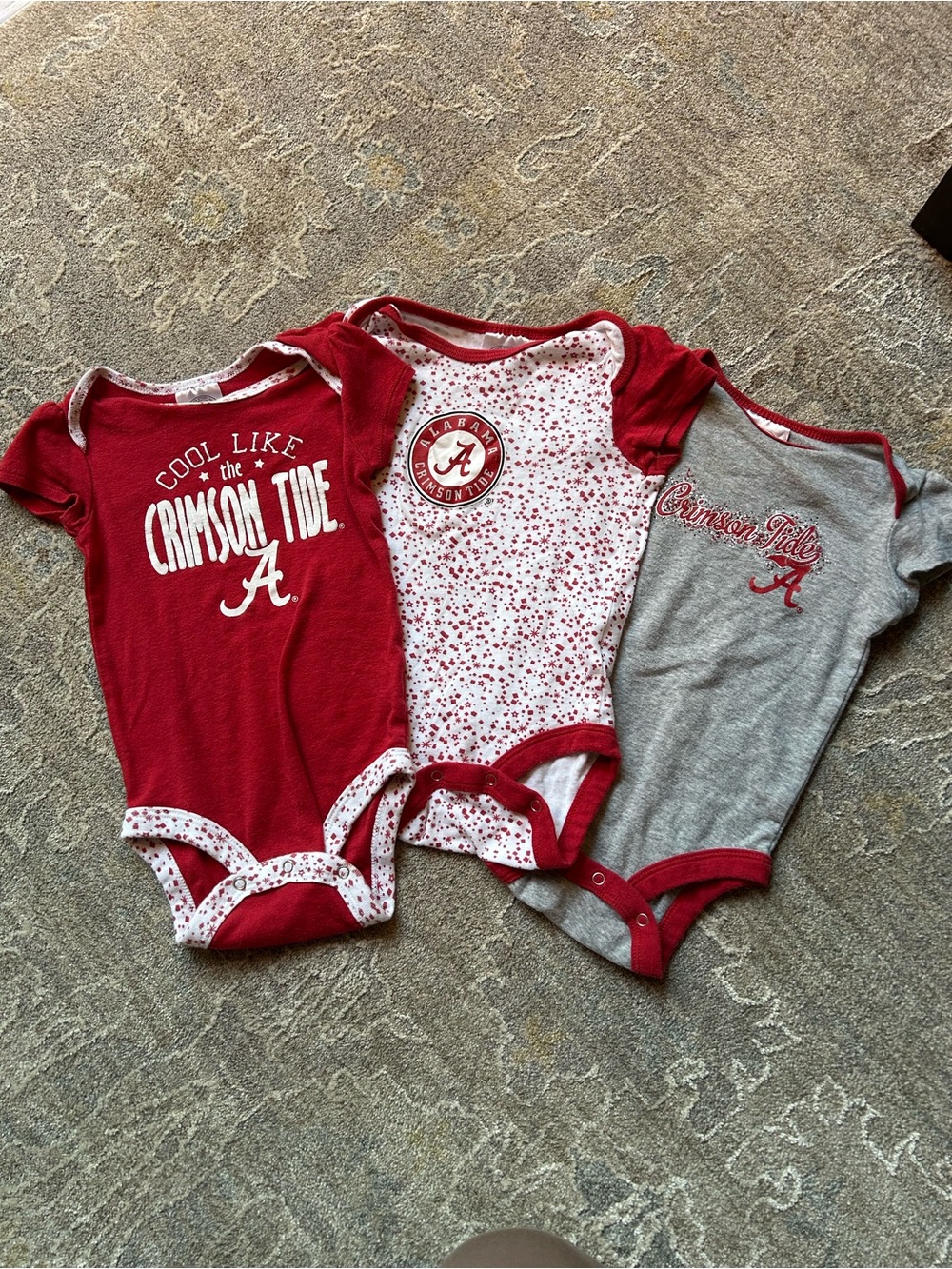 Alabama onesies set
